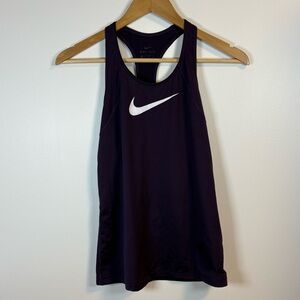 Nike Women’s Purple Dri-FIT Racerback Tank Top, Size XS, Gym, Yoga, Running